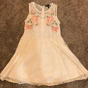 Embroidered Lace Dress